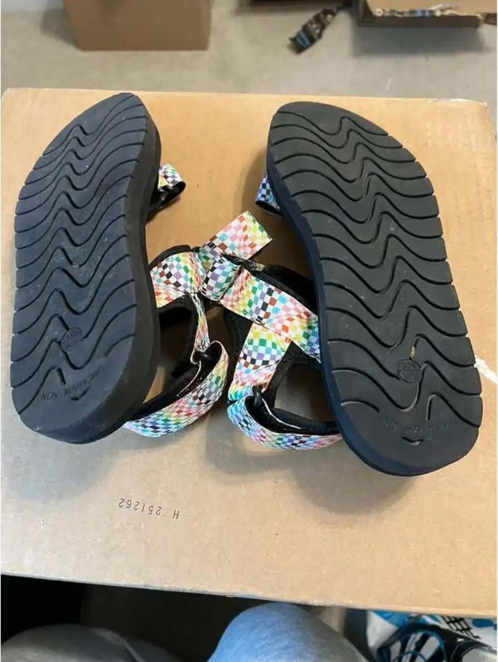 Target Pride Rainbow Women's Size 10 Sandals
